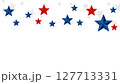 Independence Day Star Banner Template on White Background 127713331