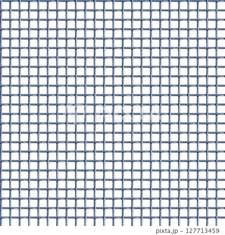 立体的な金網のパターン（完全なシームレスパターン） 127713459
