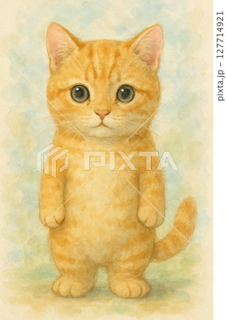 立つ猫 127714921