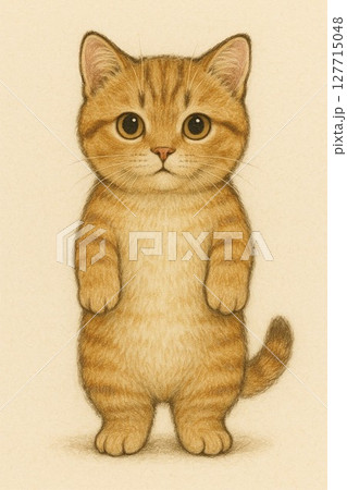 立つ猫 127715048