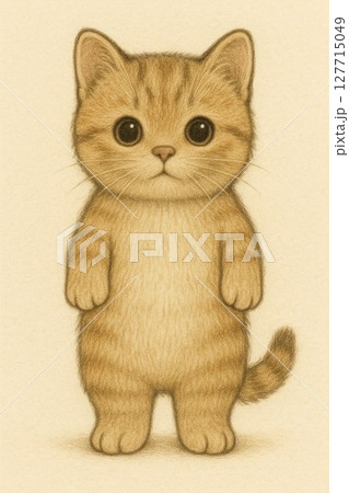 立つ猫 立つ猫 127715049