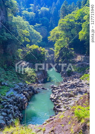 (宮崎県)絶景の高千穂峡 (宮崎県)絶景の高千穂峡 127715940