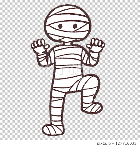 Mummy illustration 127716033