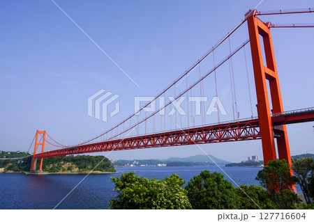 平戸大橋（長崎県平戸市） 127716604