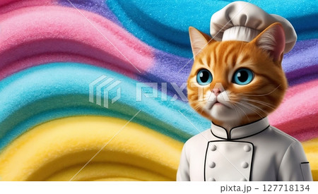 bright sweet sugar background with multicolored texture for use in confectionery promotions baking themed branding or food related visuals 127718134