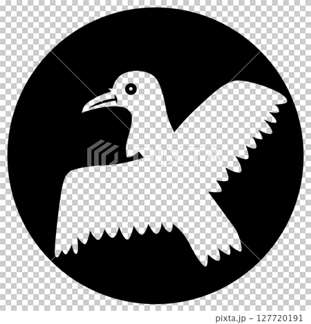 這是我的家徽，名字叫做熊野烏鴉。 127720191