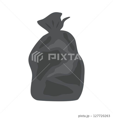 hand drawn garbage bag trash waste hand drawn garbage bag trash waste 127720263