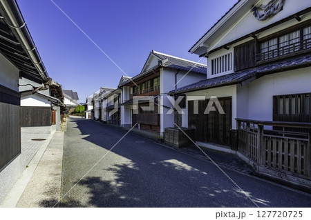 西予　卯之町の街並み　愛媛県西予市 127720725