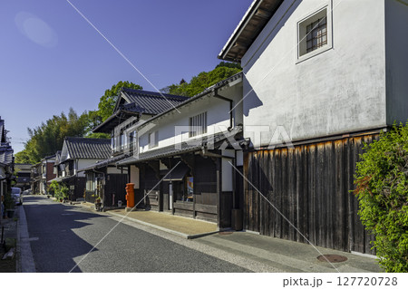 西予　卯之町の街並み　愛媛県西予市 127720728