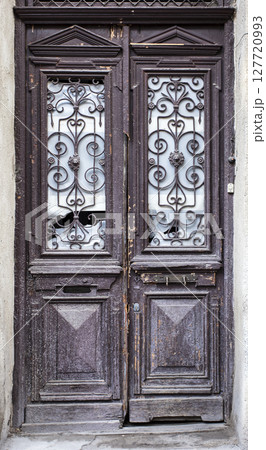 medieval door, old door medieval door, old door 127720993