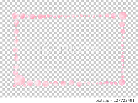 圓形材質框架手繪 127722491