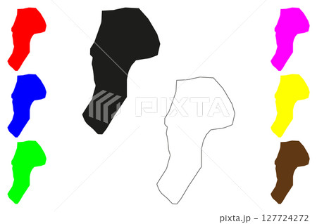 Raiganj city (Republic of India, State of West Bengal) map vector illustration, scribble sketch Raiganj map Raiganj city (Republic of India, State of West Bengal) map vector illustration, scribble sketch Raiganj map 127724272