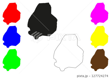 Raichur city (Republic of India, State of Karnataka) map vector illustration, scribble sketch Rayachuru or Raichore map Raichur city (Republic of India, State of Karnataka) map vector illustration, scribble sketch Rayachuru or Raichore map 127724274