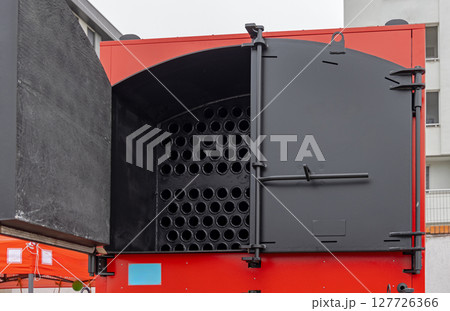 Open Biomass Boiler Farm 127726366