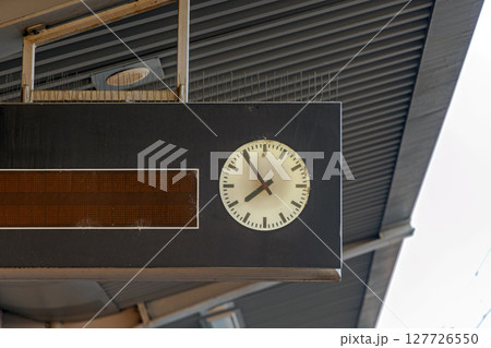Railway Station Clock 127726550