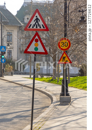 Traffic Light Pedestrian Crossing 127726612