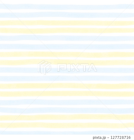 Blue Yellow Hand Drawn Stripe Line Background Pattern Overlay 127728716