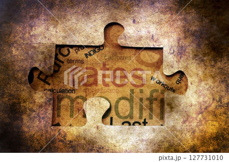 Rates puzzle grunge concept Rates puzzle grunge concept 127731010