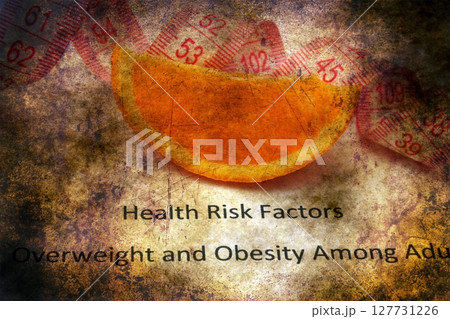 Health risk factors grunge concept Health risk factors grunge concept 127731226