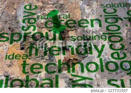 Friendly technology grunge concept Friendly technology grunge concept 127731507