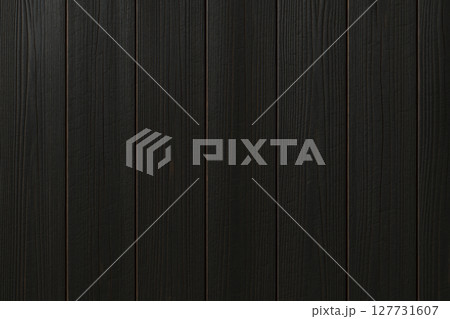 シームレスな和風焼杉板のテクスチャ 127731607