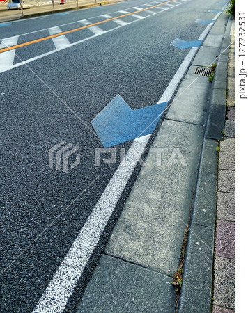 普通自転車専用通行帯 127732531