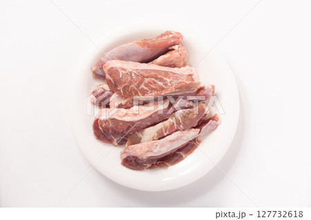 (国産)豚ほほ肉 (希少部位) (国産)豚ほほ肉 (希少部位) 127732618
