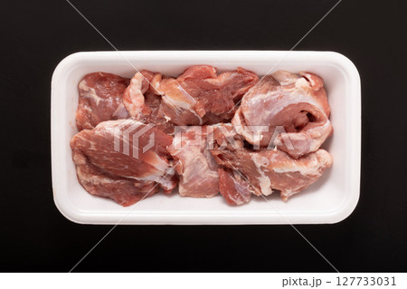 （国産）豚　コメカミ　（希少部位） 127733031