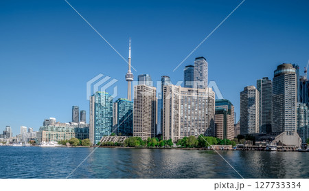 city of toronto skyline and street views city of toronto skyline and street views 127733334