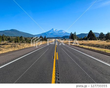 Road to the Wilderness of Mount Shasta California Road to the Wilderness of Mount Shasta California 127733355
