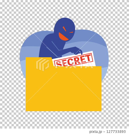 資料窺視與竊盜的圖示 127733893