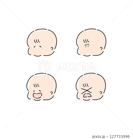 赤ちゃんの表情 127733996