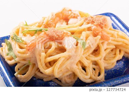 パスタサラダ（海老　明太子ソース） 127734724