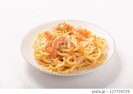 パスタサラダ(海老 明太子ソース) パスタサラダ(海老 明太子ソース) 127734729