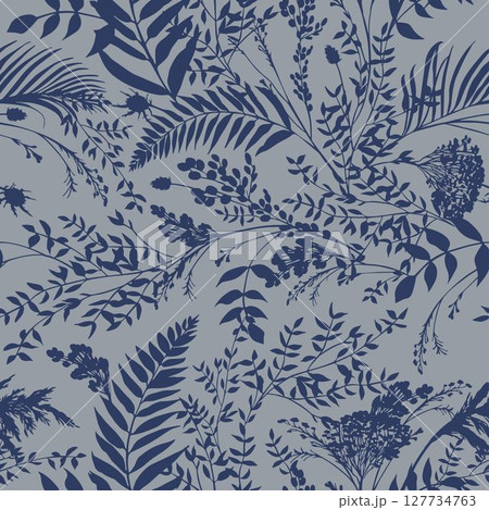 modern tropical pattern with bushes in practical unisex shades modern tropical pattern with bushes in practical unisex shades 127734763