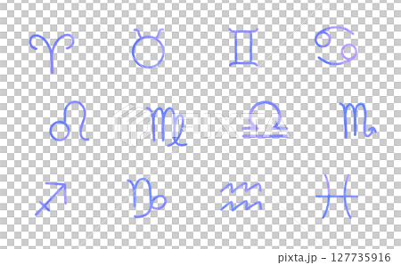 水彩風の星座のアイコン 127735916