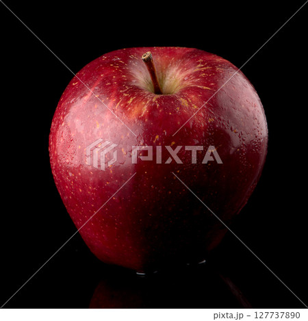 Fresh red apple Fresh red apple 127737890