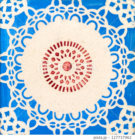 Old tiles detail Old tiles detail 127737962