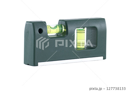 A spirit level, an essential tool for accurate measurement and construction projects A spirit level, an essential tool for accurate measurement and construction projects 127738133
