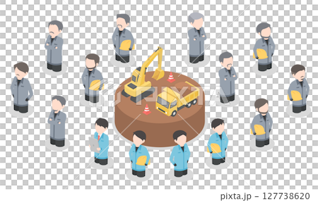 The construction industry is facing a shortage of young workers and an aging workforce The construction industry is facing a shortage of young workers and an aging workforce 127738620