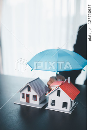 Concept business house finance protection office plan investment buy sell home ensuring idea financial security. residence agent hand protect purchase insurance and secure favorable loan deal. Concept business house finance protection office plan investment buy sell home ensuring idea financial security. residence agent hand protect purchase insurance and secure favorable loan deal. 127738627