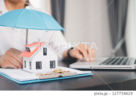 Concept business house finance protection office plan investment buy sell home ensuring idea financial security. residence agent hand protect purchase insurance and secure favorable loan deal. Concept business house finance protection office plan investment buy sell home ensuring idea financial security. residence agent hand protect purchase insurance and secure favorable loan deal. 127738629