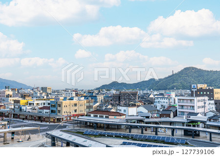 福井県敦賀市 JR敦賀駅周辺の街並み 福井県敦賀市 JR敦賀駅周辺の街並み 127739106