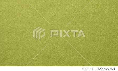 うぐいす色のフェルトの布地の背景テクスチャー 127739734