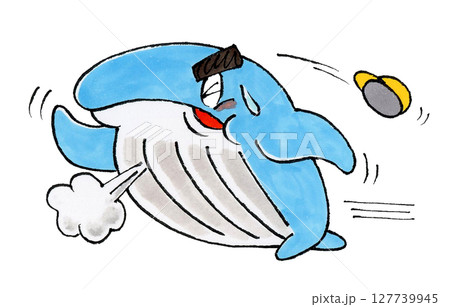 走るクジラ 走るクジラ 127739945