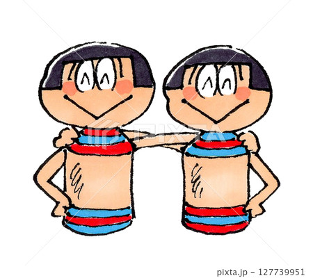 仲良しこけし 127739951