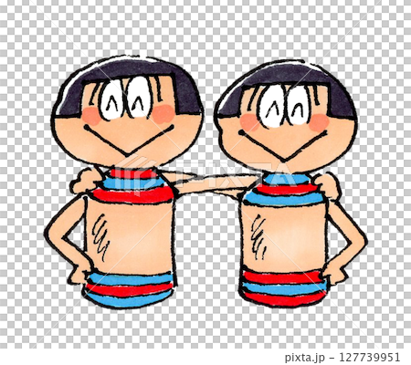 仲良しこけし 127739951