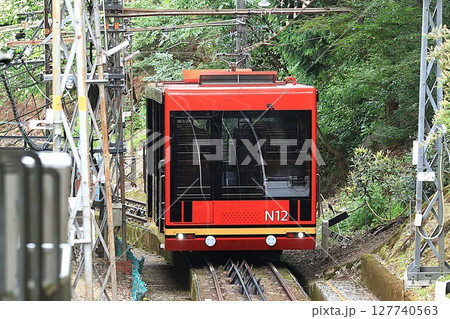 【南海】N10形＋N20形（高野山ケーブル：高野山駅） 127740563