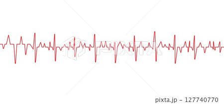 Electrocardiogram of a Healthy Heart Rhythm Electrocardiogram of a Healthy Heart Rhythm 127740770