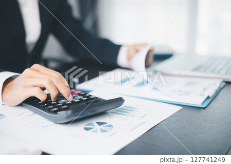 Business growth, decided to invest money in stock market, financial strategies and banking expertise to income substantial stack of investment capitalize on trade opportunities within economy return. 127741249